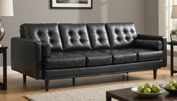 Le canapé convertible en cuir : style et praticité au rendez-vous